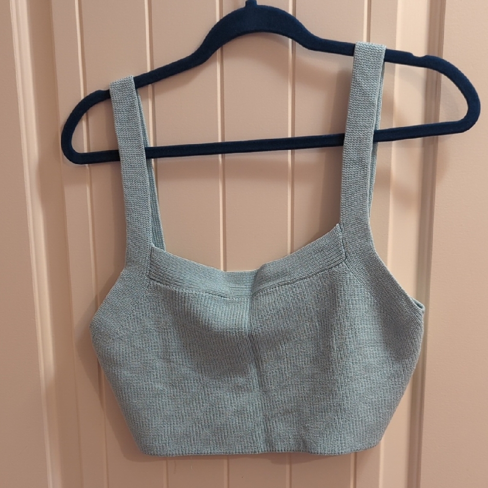 Wilfred Light Blue Knit Top